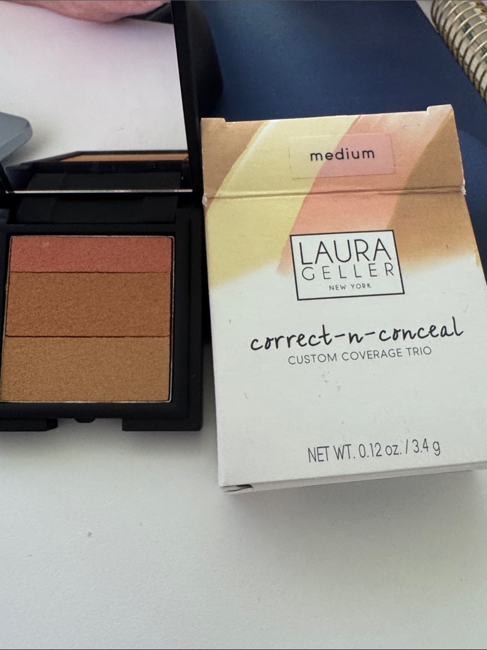 Laura Geller Correct-n-Conceal Custom Coverage Trio - Medium Shades New